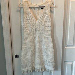 Beautiful white mini dress